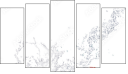 Pentaptych - Five-piece canvas