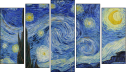 Pentaptych - Five-piece canvas