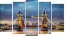Pentaptych - Five-piece canvas