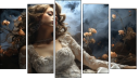 Pentaptych - Five-piece canvas
