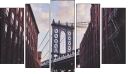 Pentaptych - Five-piece canvas