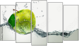 Pentaptych - Five-piece canvas