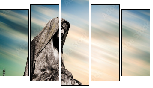 madonna - Five-piece canvas, Pentaptych