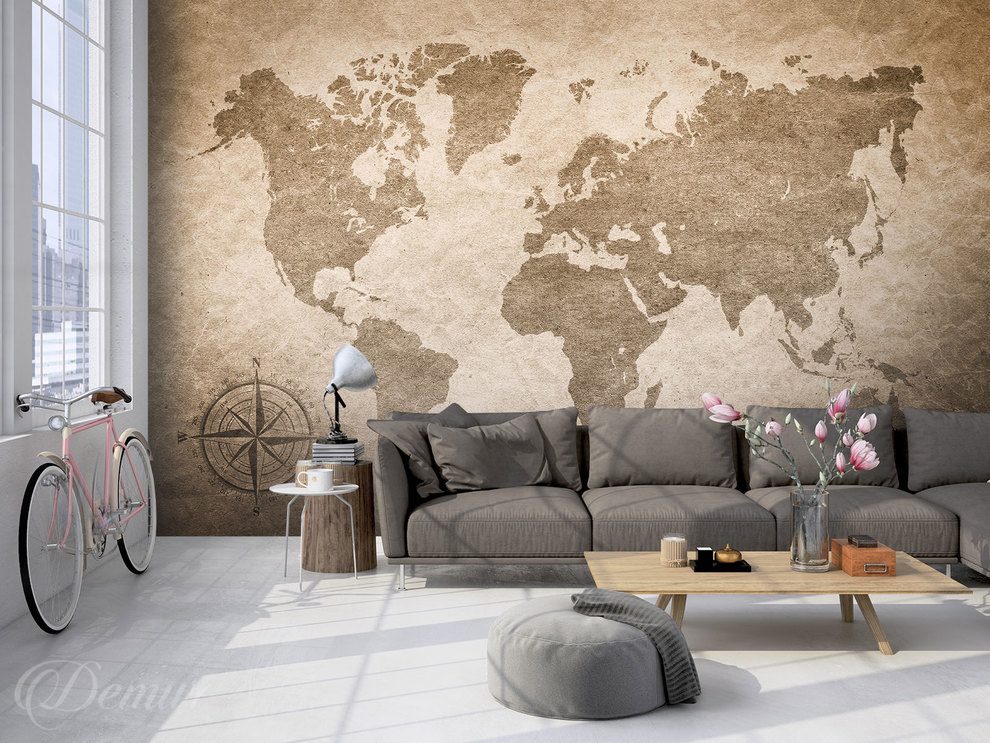 Carte-du-monde-en-velo-carte-du-monde-papiers-peints-demur
