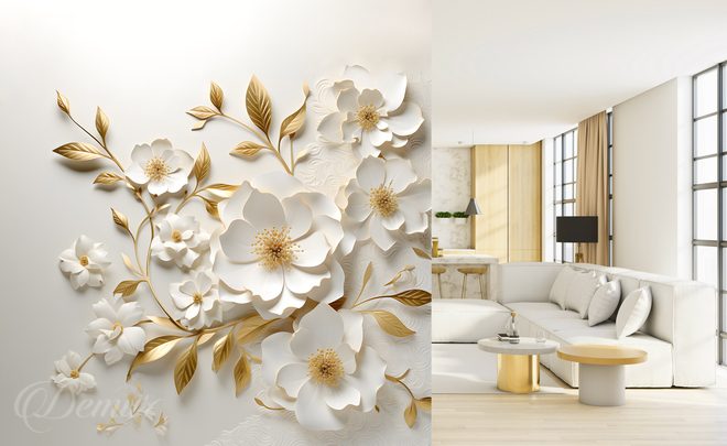 Des-fleurs-accrocheuses-en-3d-pour-le-salon-papiers-peints-demur