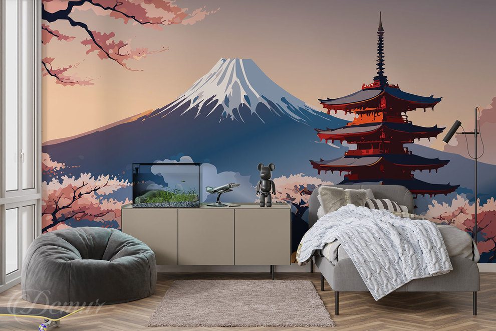 Lever-de-soleil-sur-le-mont-fuji-orientaux-papiers-peints-demur