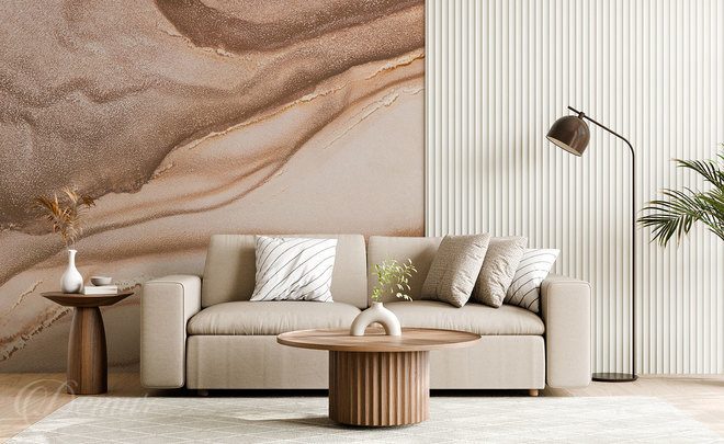 Vagues-de-sable-desertique-et-elegance-chaleureuse-pour-le-salon-papiers-peints-demur