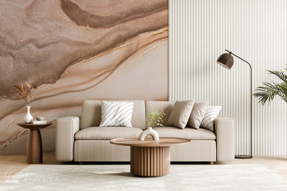Vagues-de-sable-desertique-et-elegance-chaleureuse-pour-le-salon-papiers-peints-demur