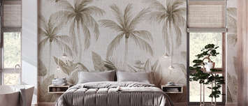 Elegance-tropicale-dans-des-teintes-douces-pou-la-chambre-a-coucher-papiers-peints-demur