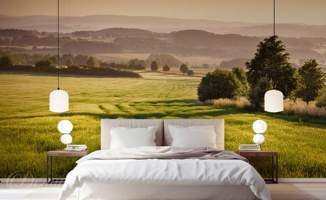 La-tranquillite-des-paysages-verdoyants-paysages-sur-le-mur-papiers-peints-demur