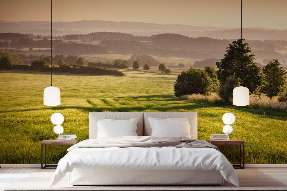 La-tranquillite-des-paysages-verdoyants-paysages-sur-le-mur-papiers-peints-demur