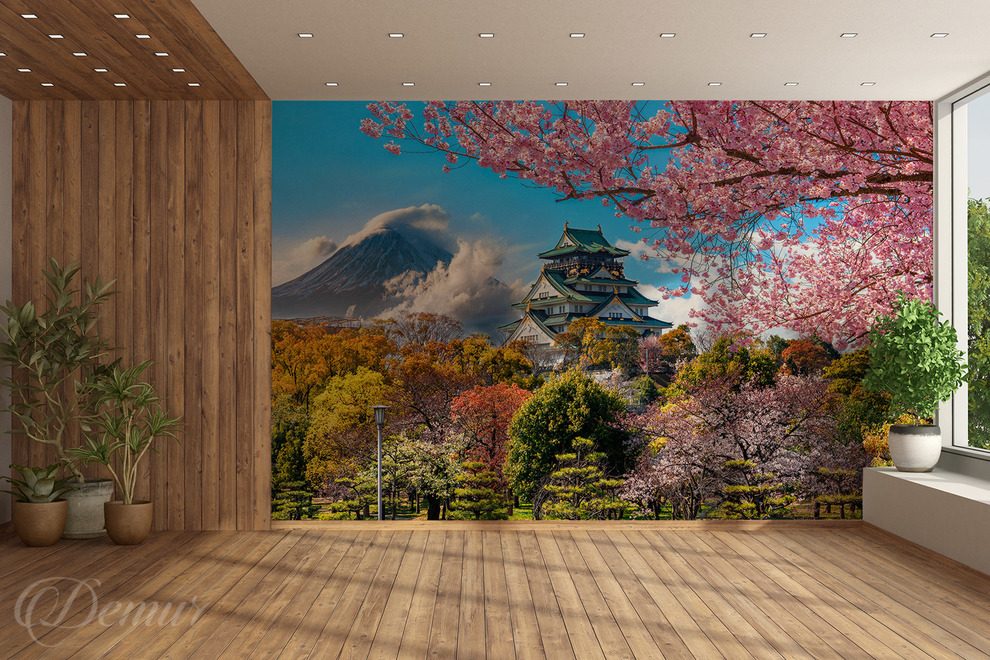 La-magie-du-printemps-japonais-paysages-sur-le-mur-papiers-peints-demur