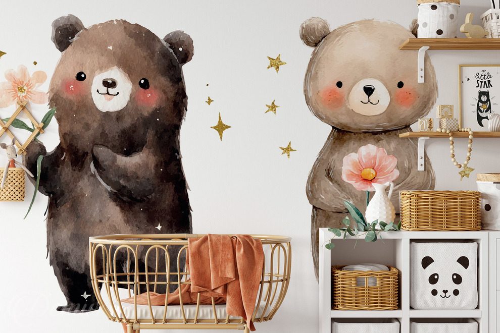 Les-amis-de-limaginaire-enfantin-pour-les-enfants-papiers-peints-demur