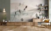 Feuilles-delicates-dans-une-brume-beige-pour-le-salon-papiers-peints-demur