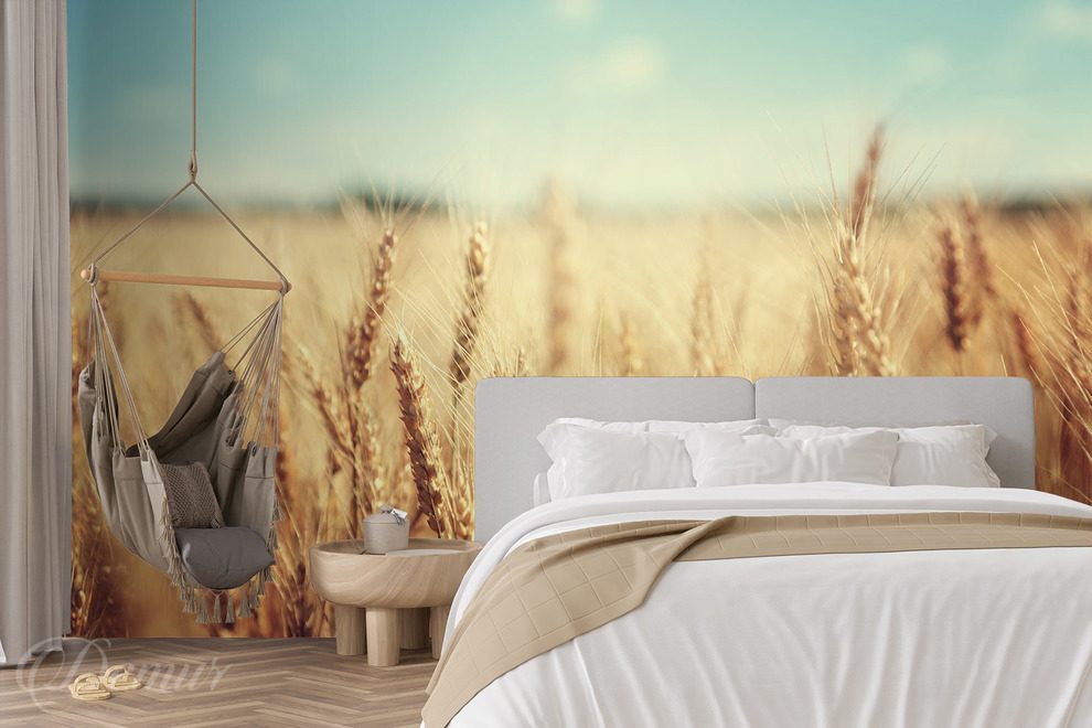 Ble-dore-sous-la-lumiere-dun-ete-ensoleille-paysages-sur-le-mur-papiers-peints-demur