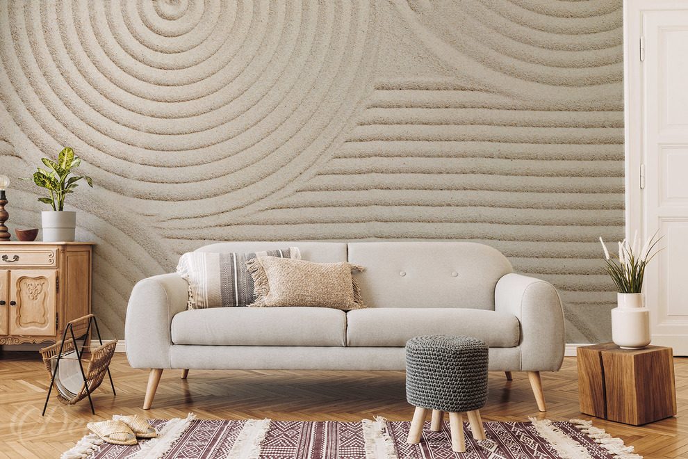 Vagues-de-sable-dans-une-texture-abstraite-pour-le-salon-papiers-peints-demur