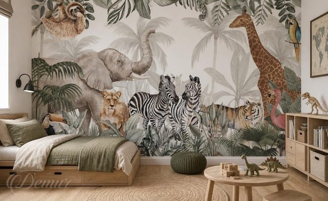 Style-decoratif-subtil-avec-motif-animalier-pour-la-chambre-dun-garcon-papiers-peints-demur