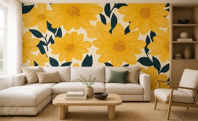 Spatialite-et-rythme-des-grandes-fleurs-fleurs-murales-papiers-peints-demur