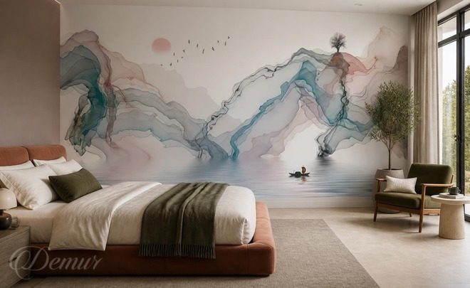 Palette-de-serenite-aux-tons-pastel-pou-la-chambre-a-coucher-papiers-peints-demur
