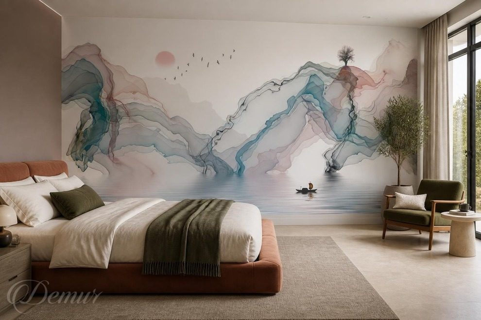 Palette-de-serenite-aux-tons-pastel-pou-la-chambre-a-coucher-papiers-peints-demur