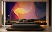 Chaleur-des-couleurs-et-fraicheur-de-la-nuit-en-abstraction-pou-la-chambre-a-coucher-papiers-peints-demur