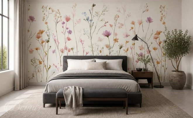 Fleurs-delicates-dans-une-palette-pastel-pou-la-chambre-a-coucher-papiers-peints-demur