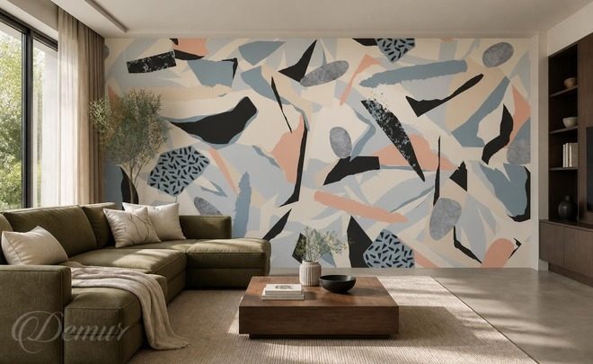 Jeu-moderne-de-formes-et-de-couleurs-pour-le-salon-papiers-peints-demur