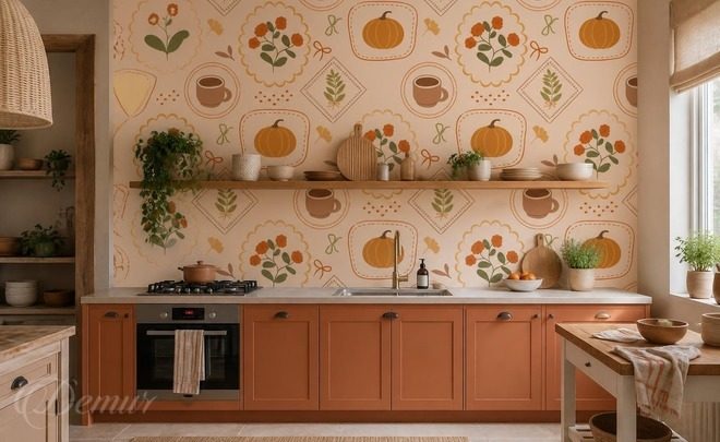 Rythme-symetrique-aux-teintes-chaudes-les-papiers-peints-pour-la-cuisine-papiers-peints-demur