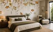 Rythme-fluide-delements-vegetaux-sur-le-mur-pou-la-chambre-a-coucher-papiers-peints-demur