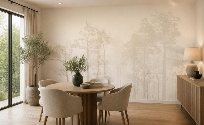 Lueur-brumeuse-des-cimes-forestieres-foret-papiers-peints-demur